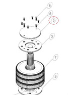 T08103B/05 Накладка резиновая