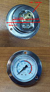 T-ATF200DT/MPP Манометр давления насоса 10bar 1/4 63-84mm
