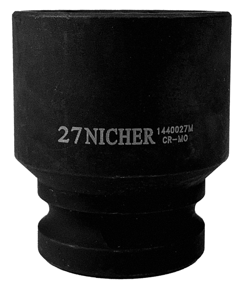 Головка ударная 6гр 1/2" 27мм 1440027M NICHER®