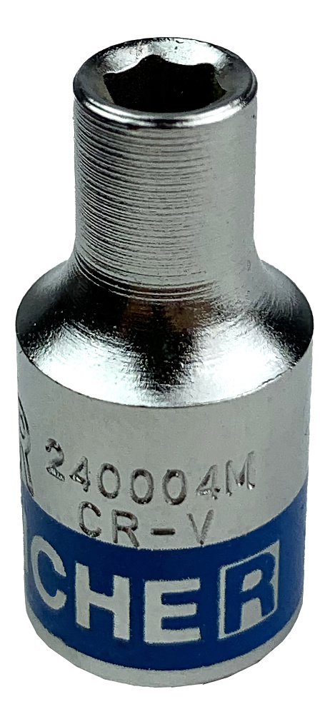 Головка 6гр 1/4" 4мм 240004MTC NICHER®