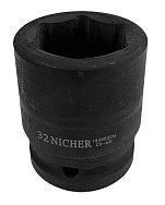 Головка ударная 6гр 3/4" 32мм 1640032M NICHER®