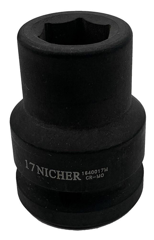 Головка ударная 6гр 3/4" 17мм 1640017M NICHER®