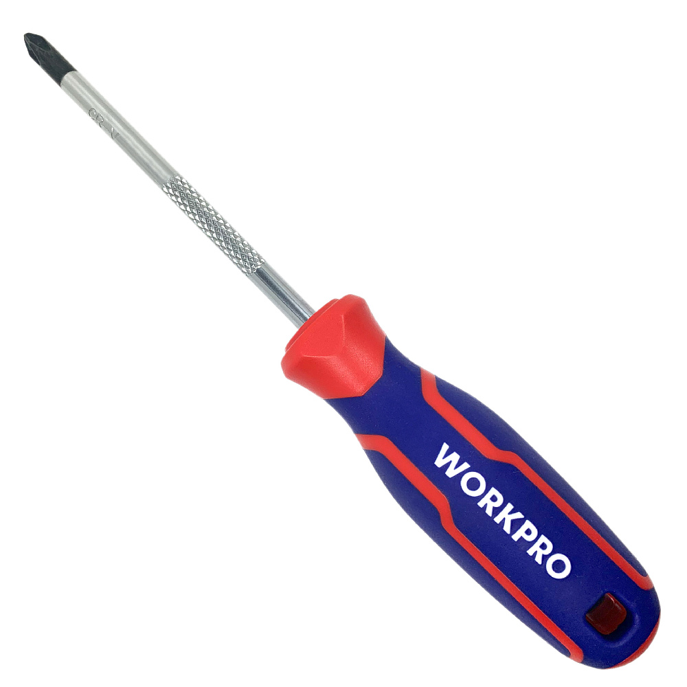 Отвертка Phillips PH2х100мм проф WP221029 WORKPRO