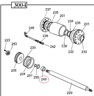 MT-296/249 Направляющая 140 мм