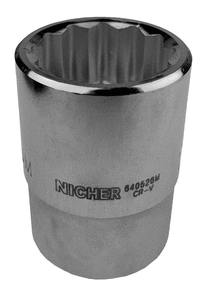 Головка 12гр 3/4" 26мм 640526MC NICHER®